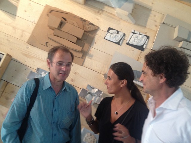Fernando Menis meets Barry Bergdoll at the Biennale of Venice