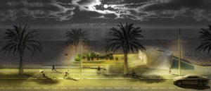 2016_Caboverde_B_post processing_SAL REI_EXTERIORR VIEW_ Chiringuito nuit